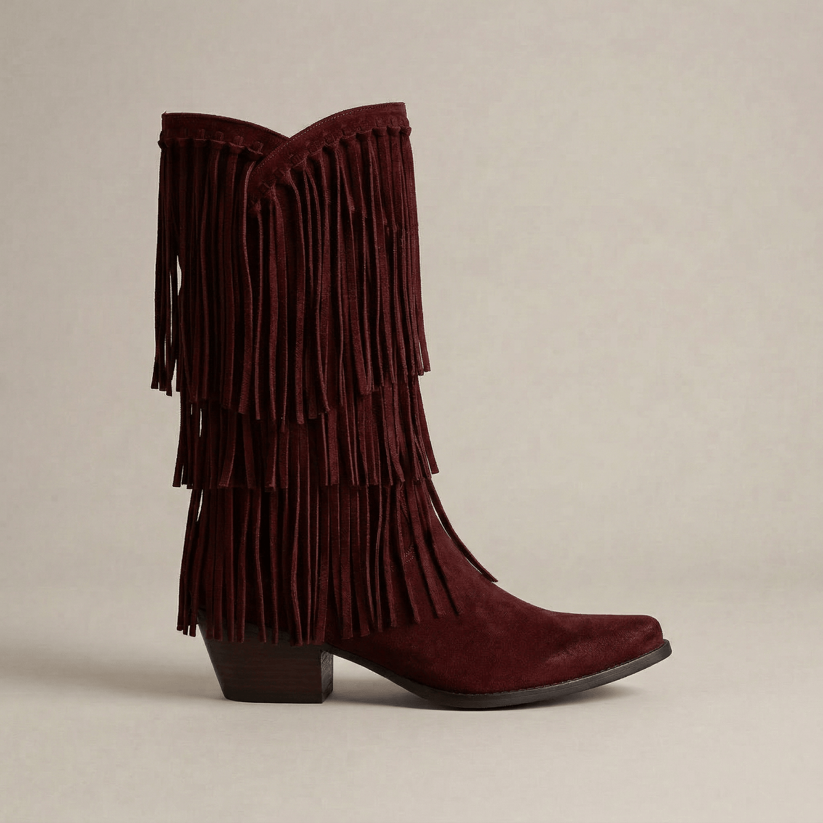 Santiag Cowboy Franges Femme