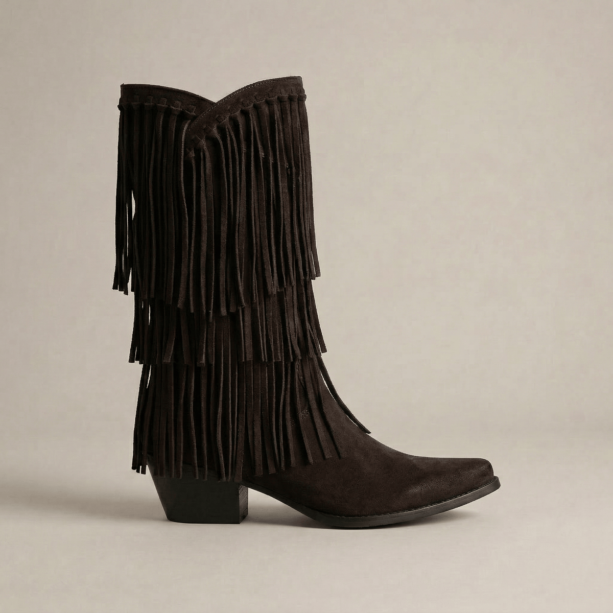 Santiag Cowboy Franges Femme