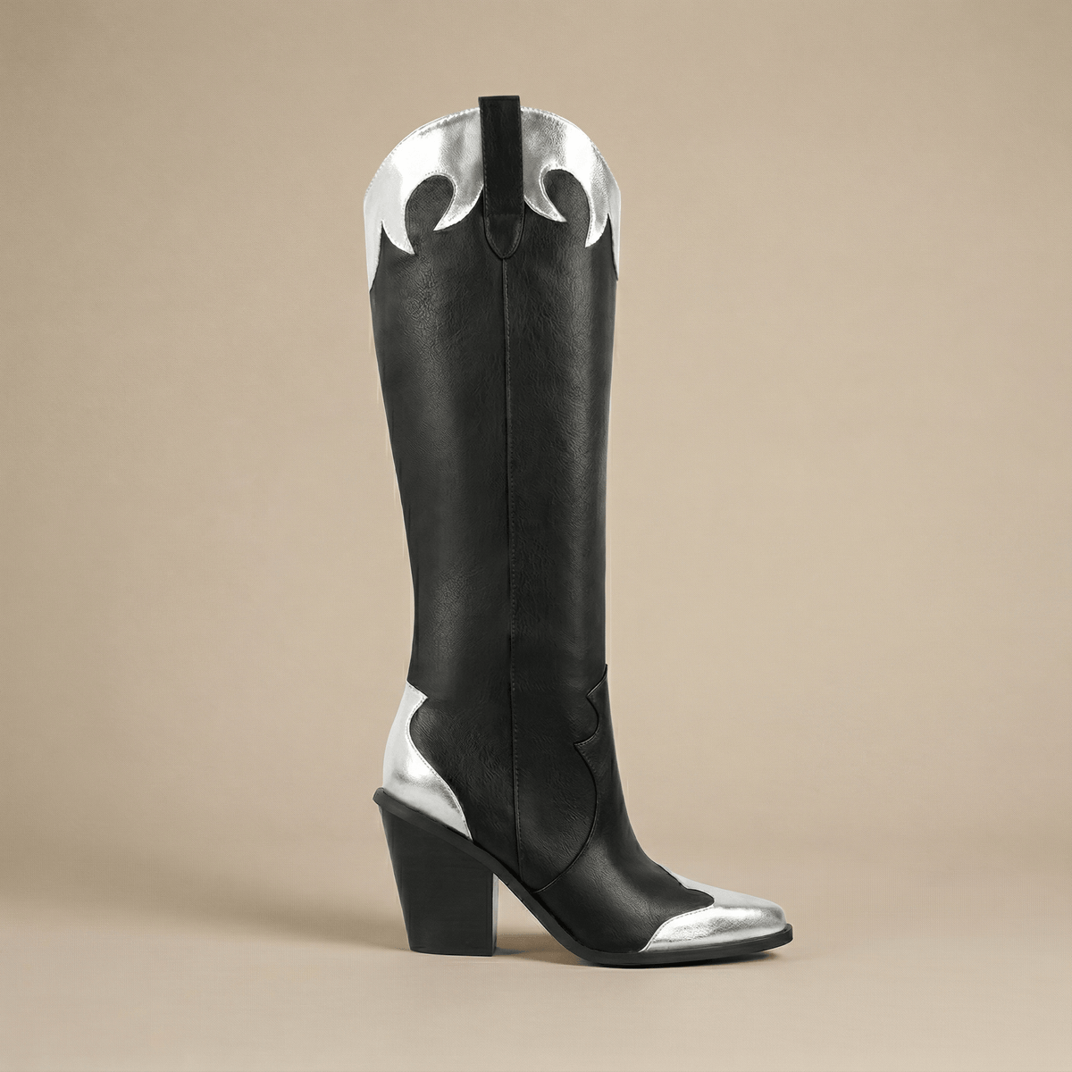 Santiag Haute Cuir Femme