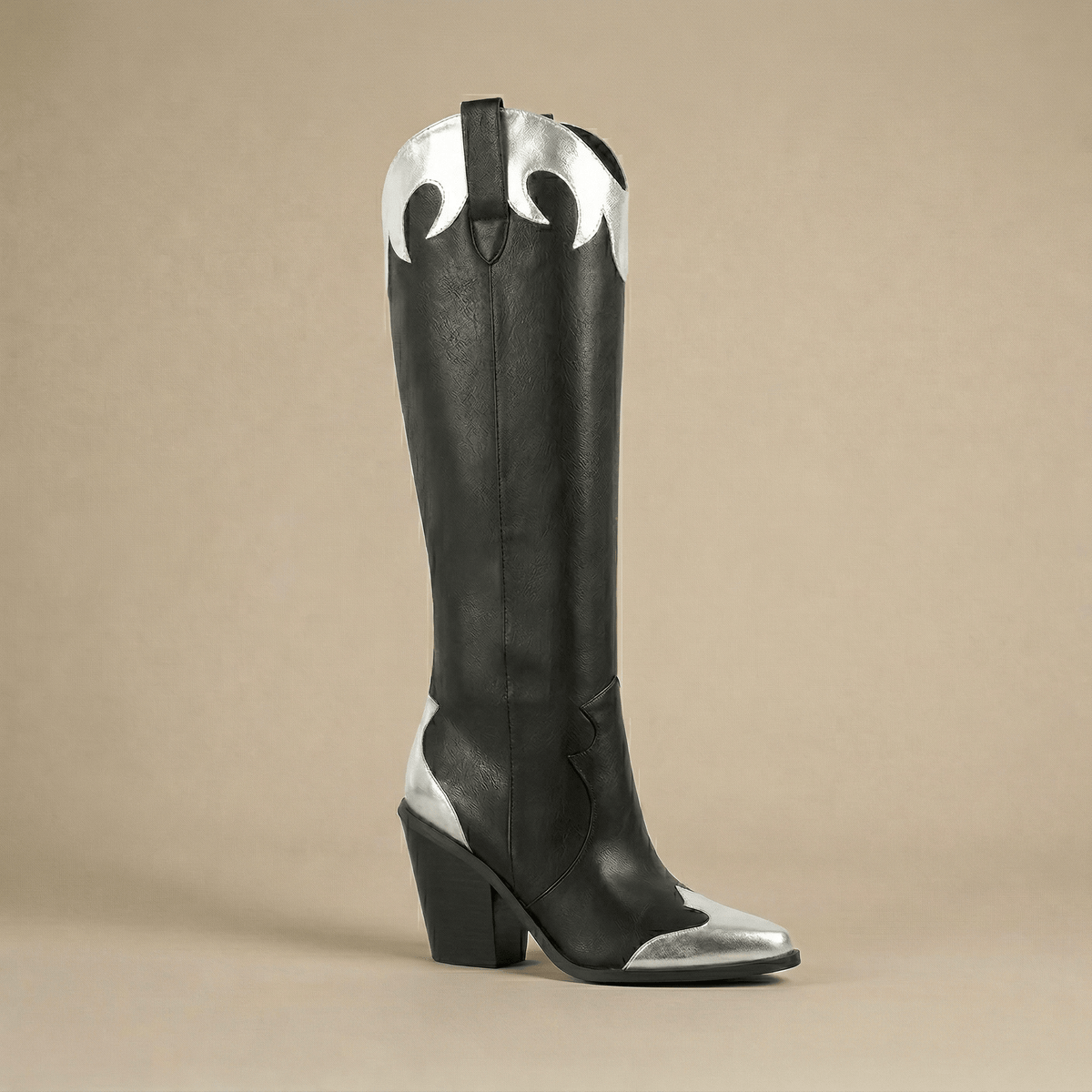 Santiag Haute Cuir Femme