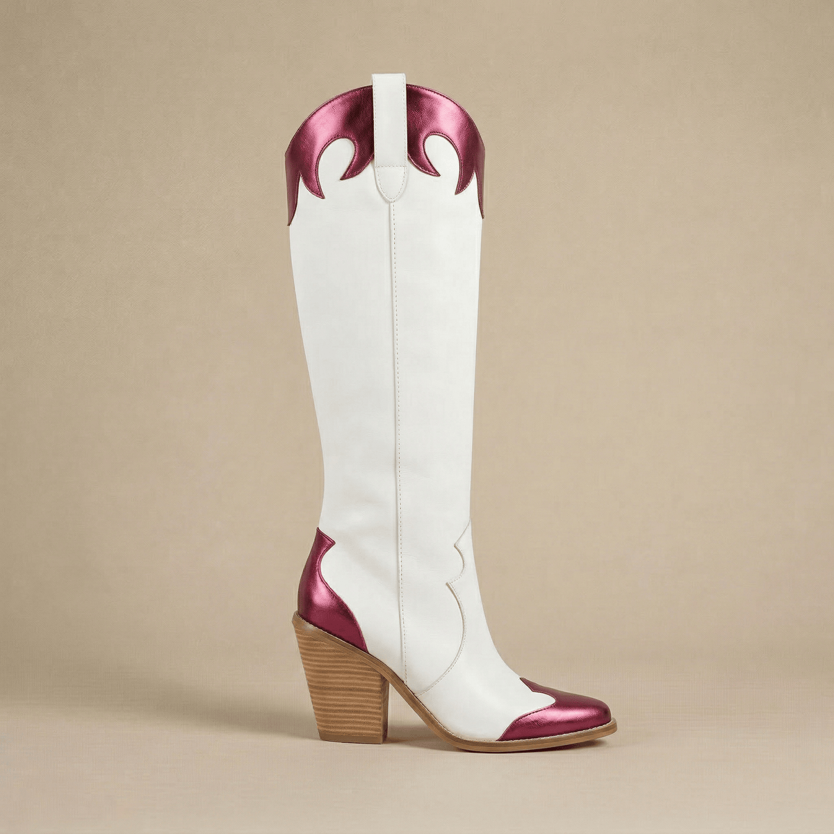 Santiag Haute Cuir Femme