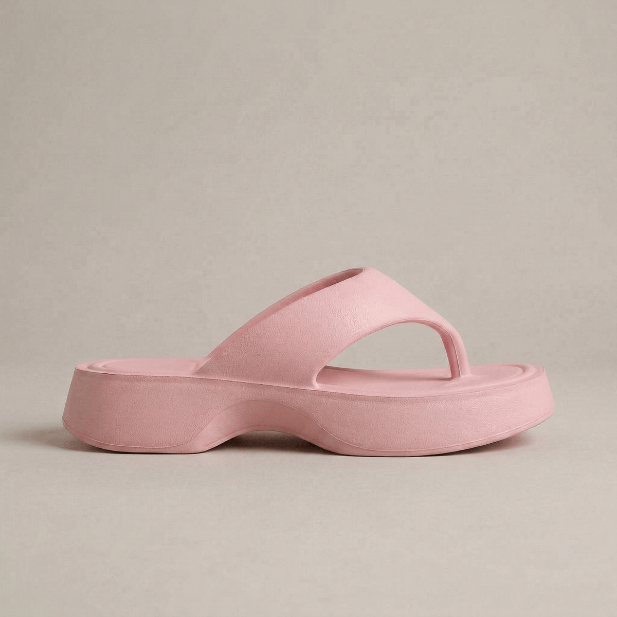 Tong Femme Talon Compensé
