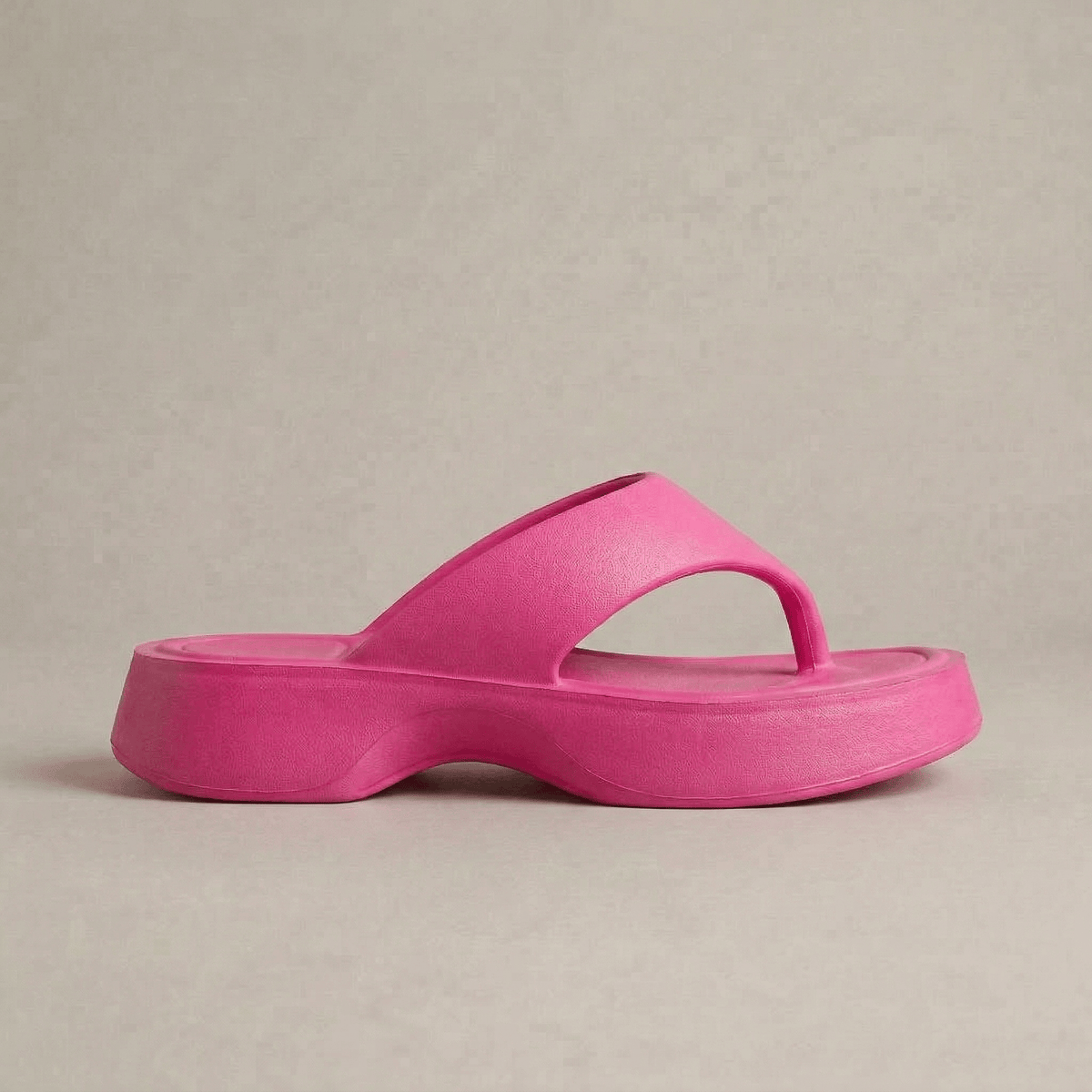 Tong Femme Talon Compensé