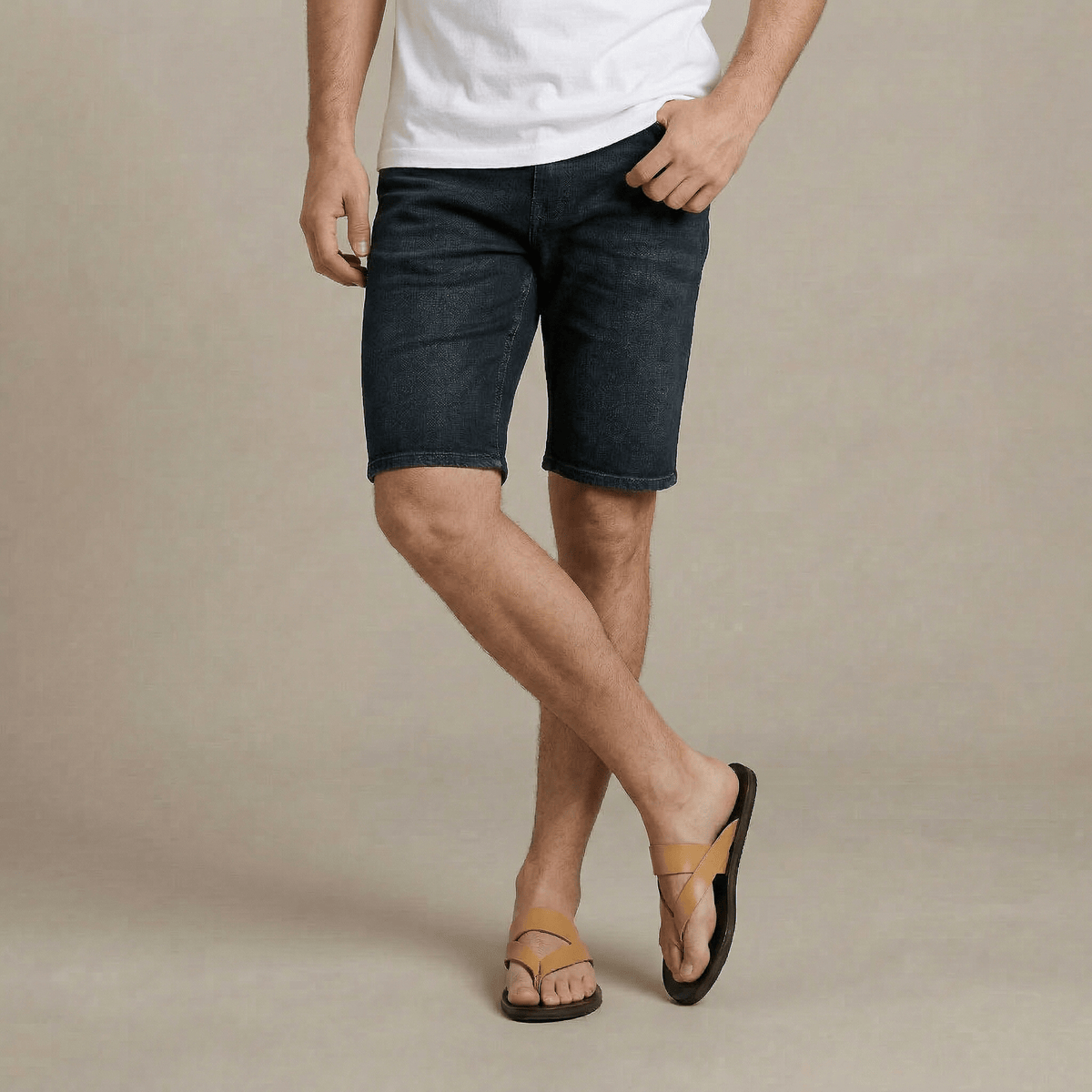 Tong Homme Cuir Été