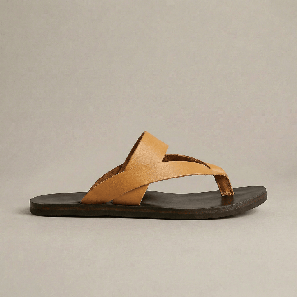 Tong Homme Cuir Été
