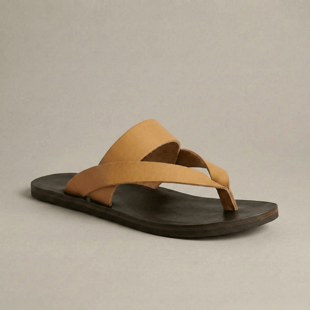 Tong Homme Cuir Été