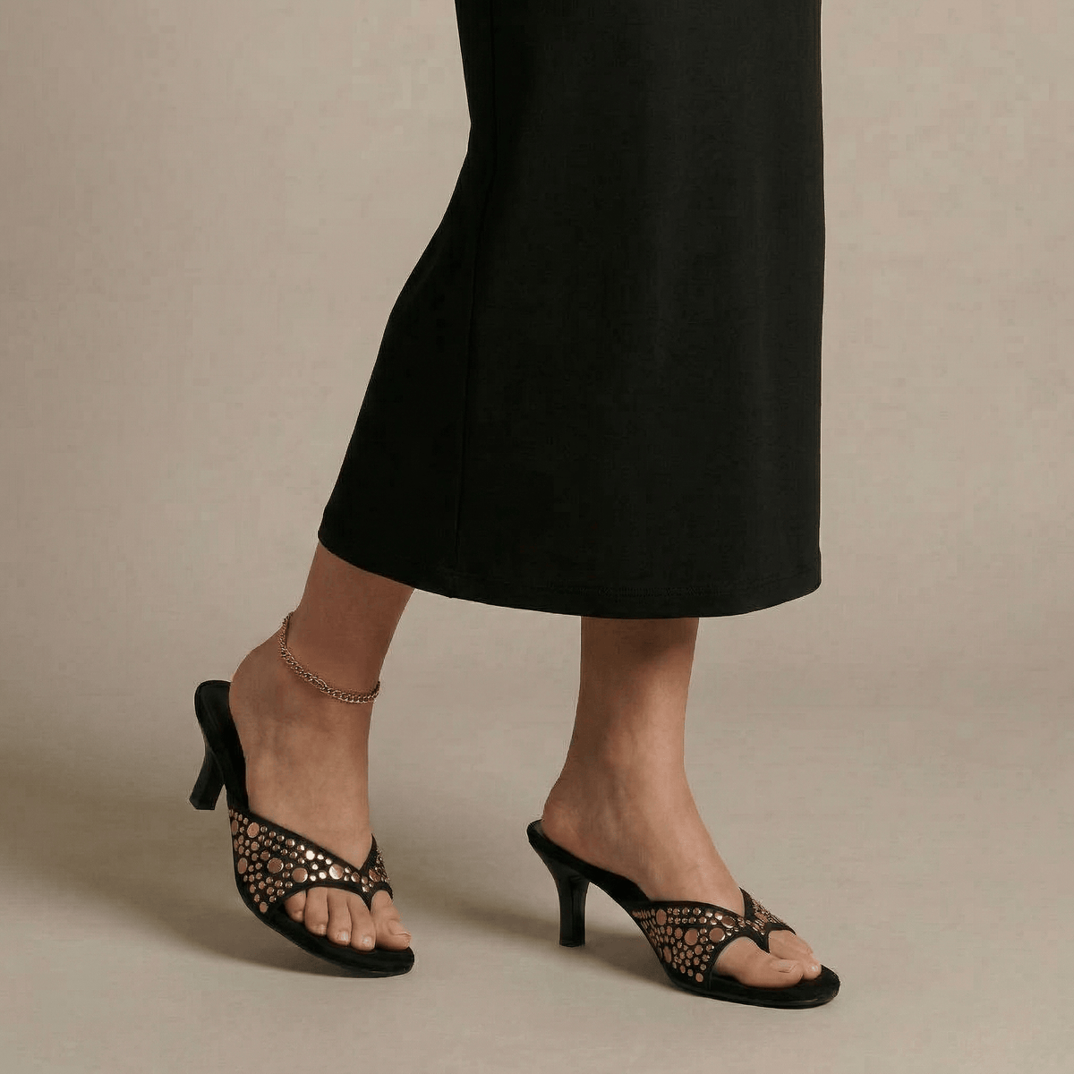 Tongs Vintage Femme